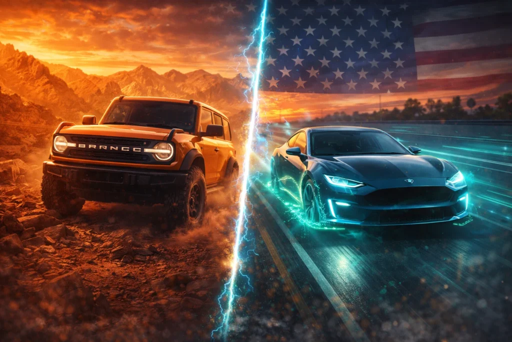 Ford Bronco and Mustang Hybrid