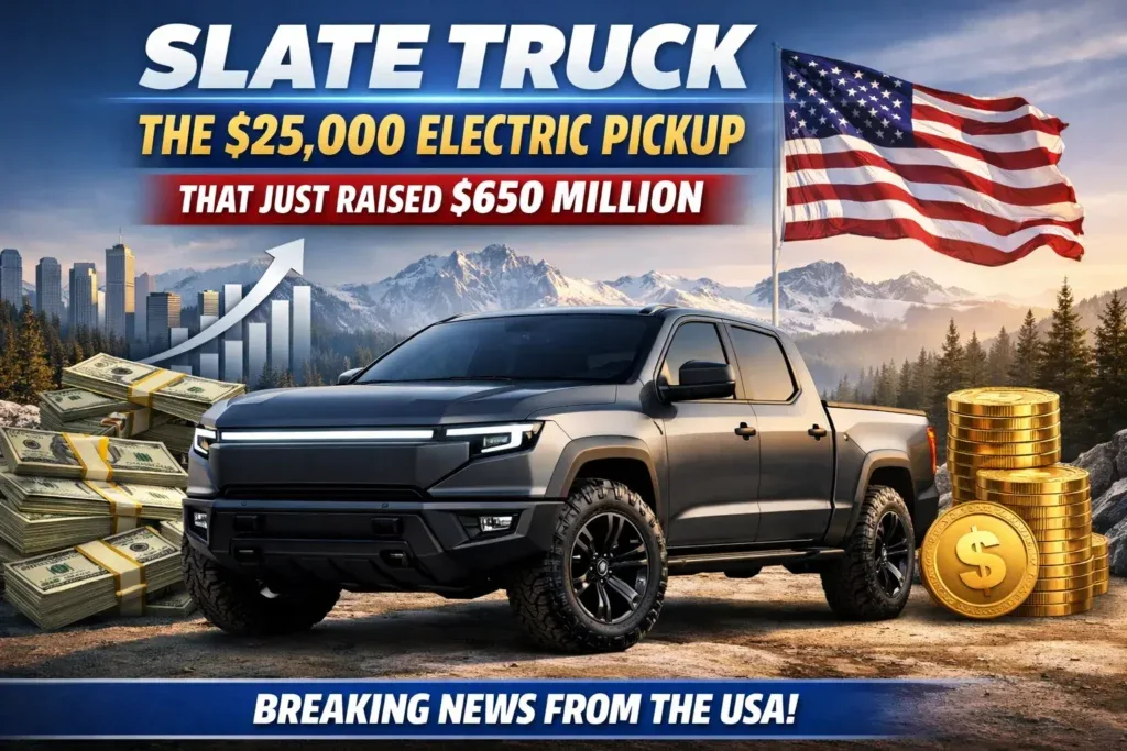 Slate Truck The $25,000 Electric Pickup