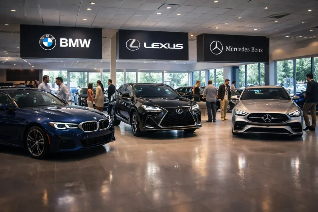 BMW vs Lexus vs Mercedes