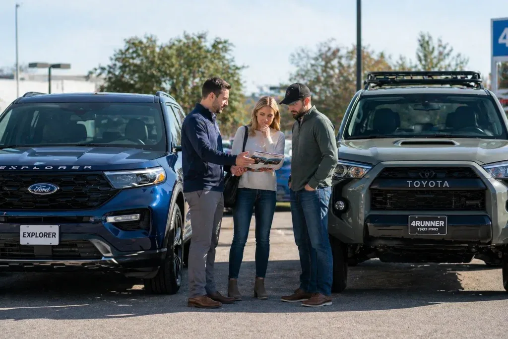 Ford Explorer vs Toyota 4Runner