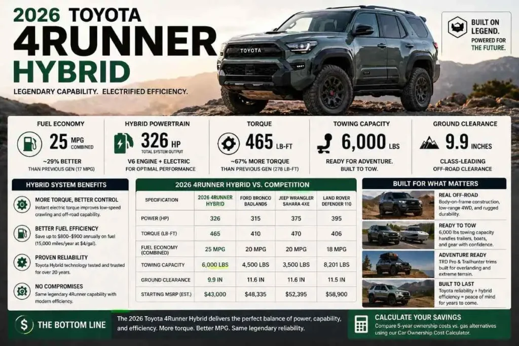 2026 Toyota 4Runner Hybrid