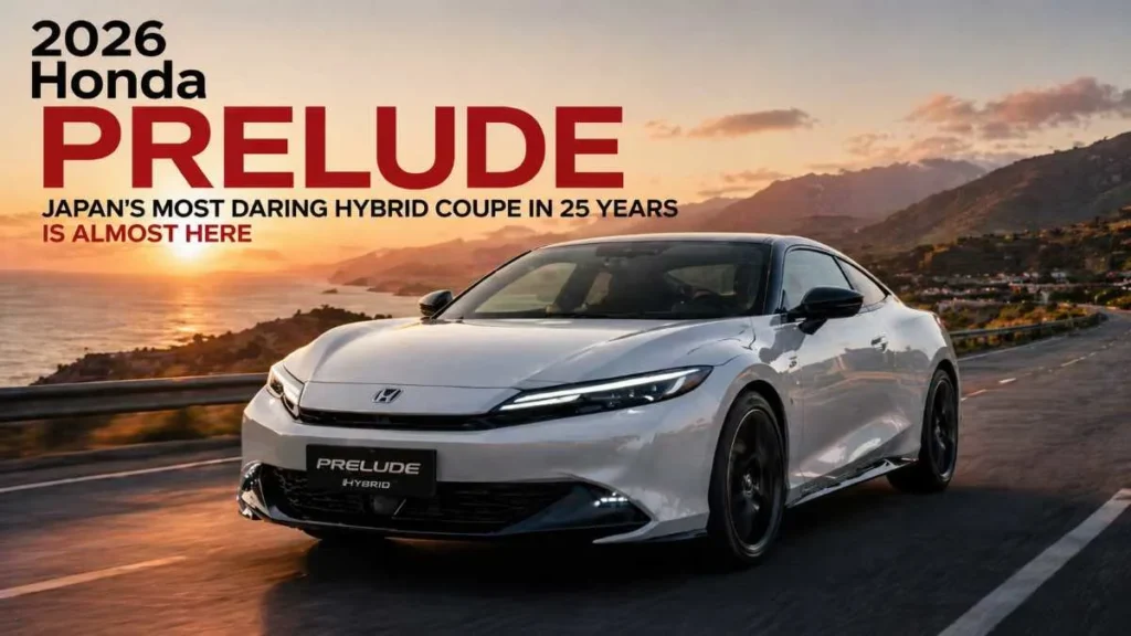 2026 Honda Prelude