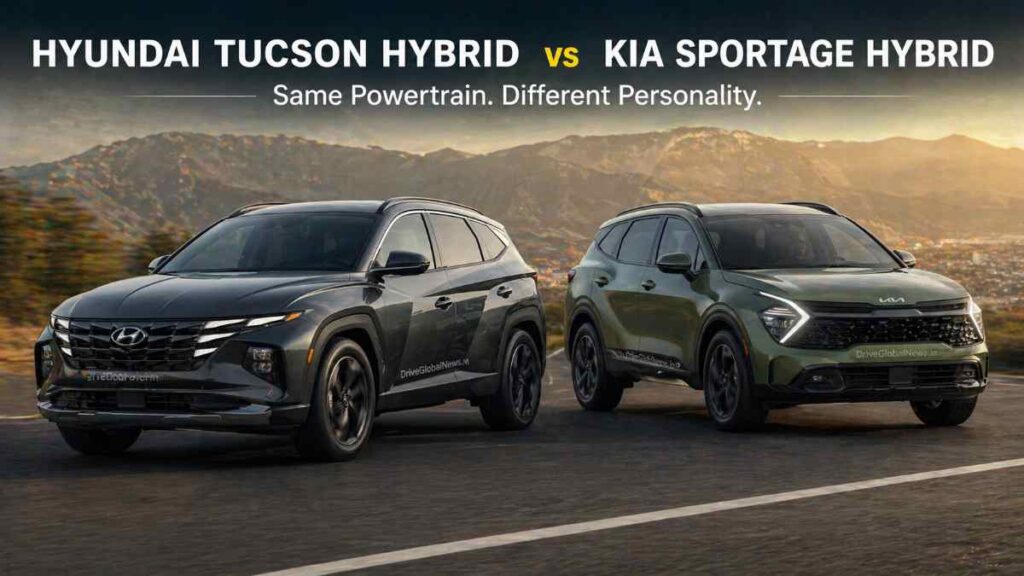 Hyundai Tucson Hybrid vs Kia Sportage Hybrid