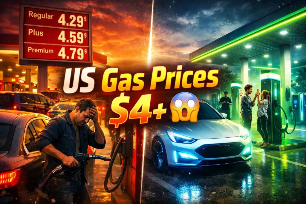 US Gas Prices Hit $4