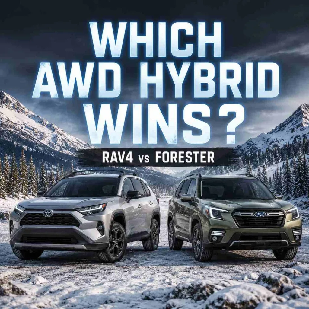 Toyota RAV4 Hybrid vs Subaru Forester Hybrid