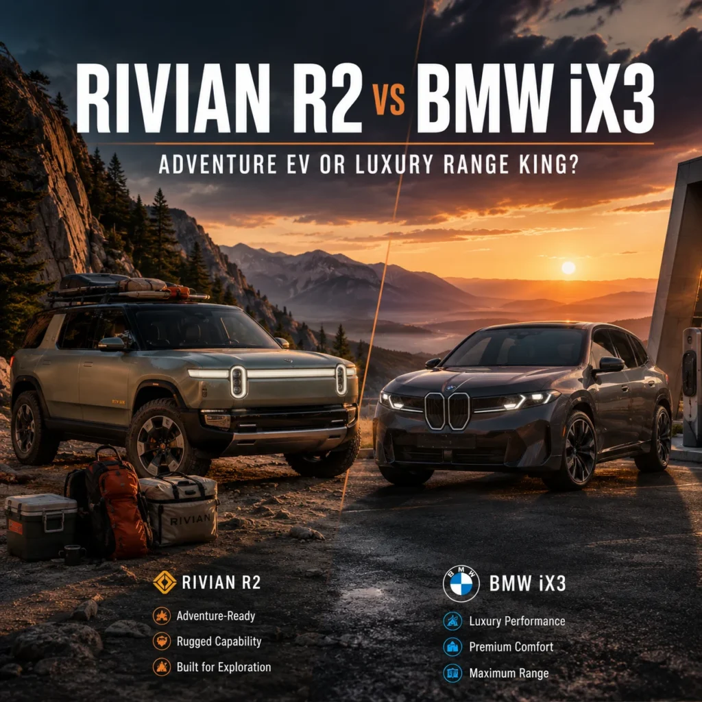 Rivian R2 vs BMW