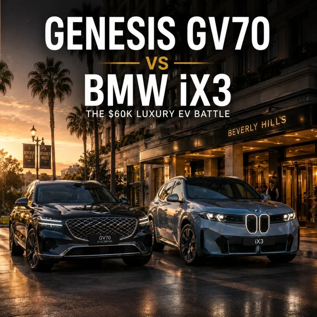 Genesis GV70 Electrified vs BMW iX3