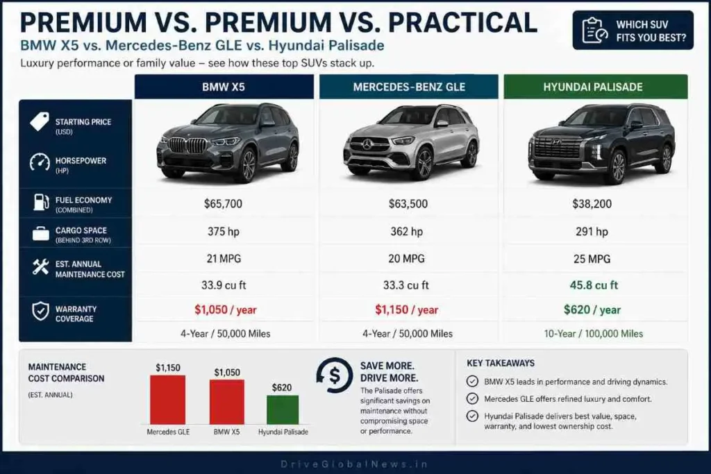 BMW X5 vs Mercedes