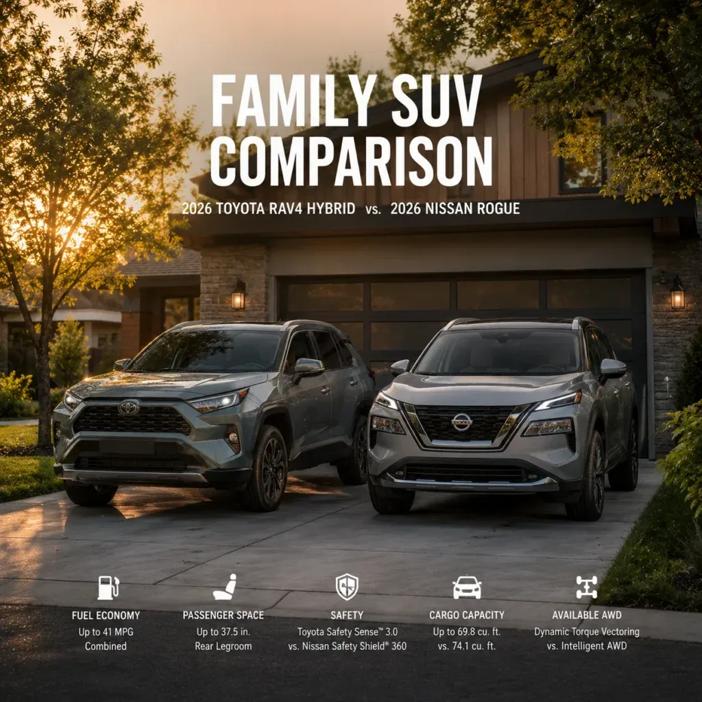 Nissan Rogue vs Toyota RAV4