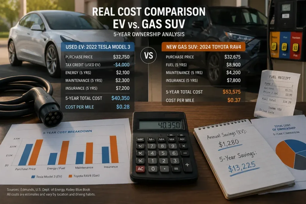 Used EV vs New Gas
