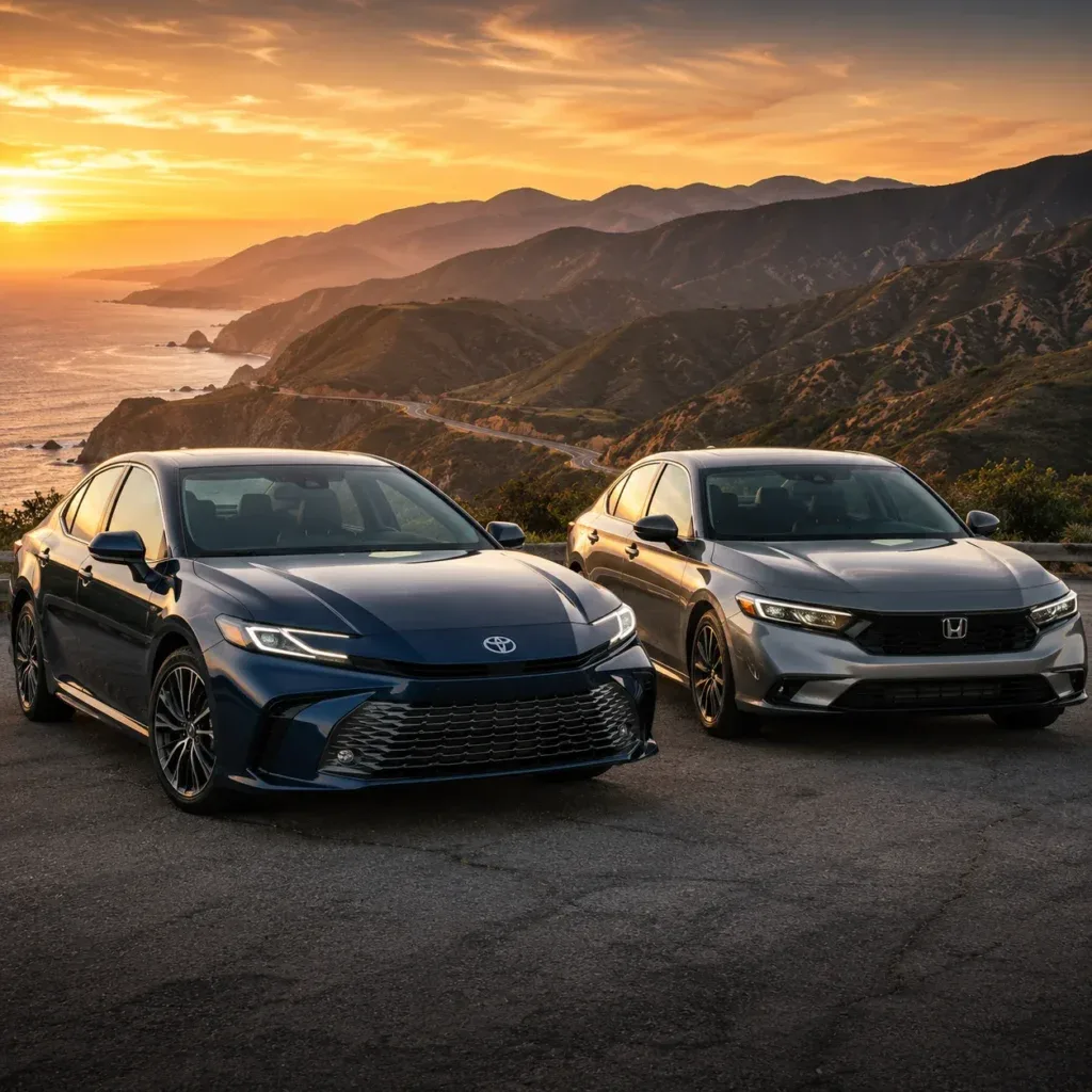 Toyota Camry Hybrid vs Honda Accord Hybrid