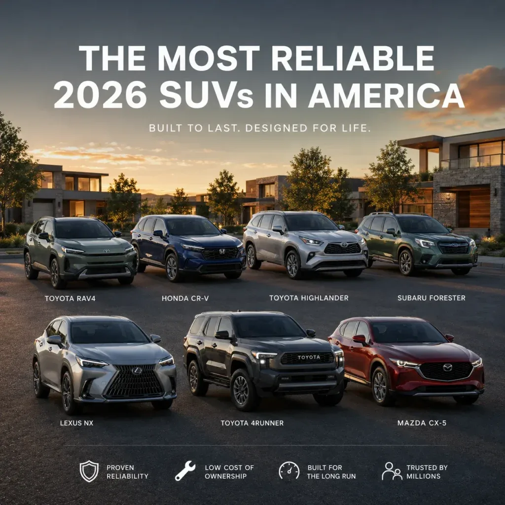 10 Most Reliable SUVs Americans