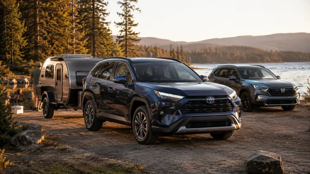 Toyota RAV4 Hybrid vs Honda CR-V Hybrid