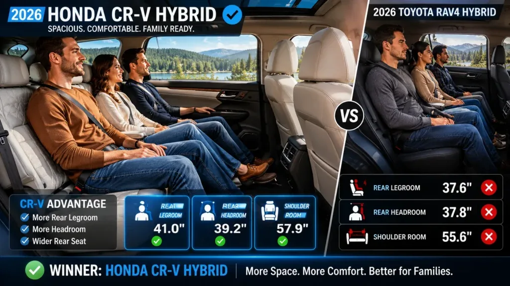 Toyota RAV4 Hybrid vs Honda CR-V Hybrid