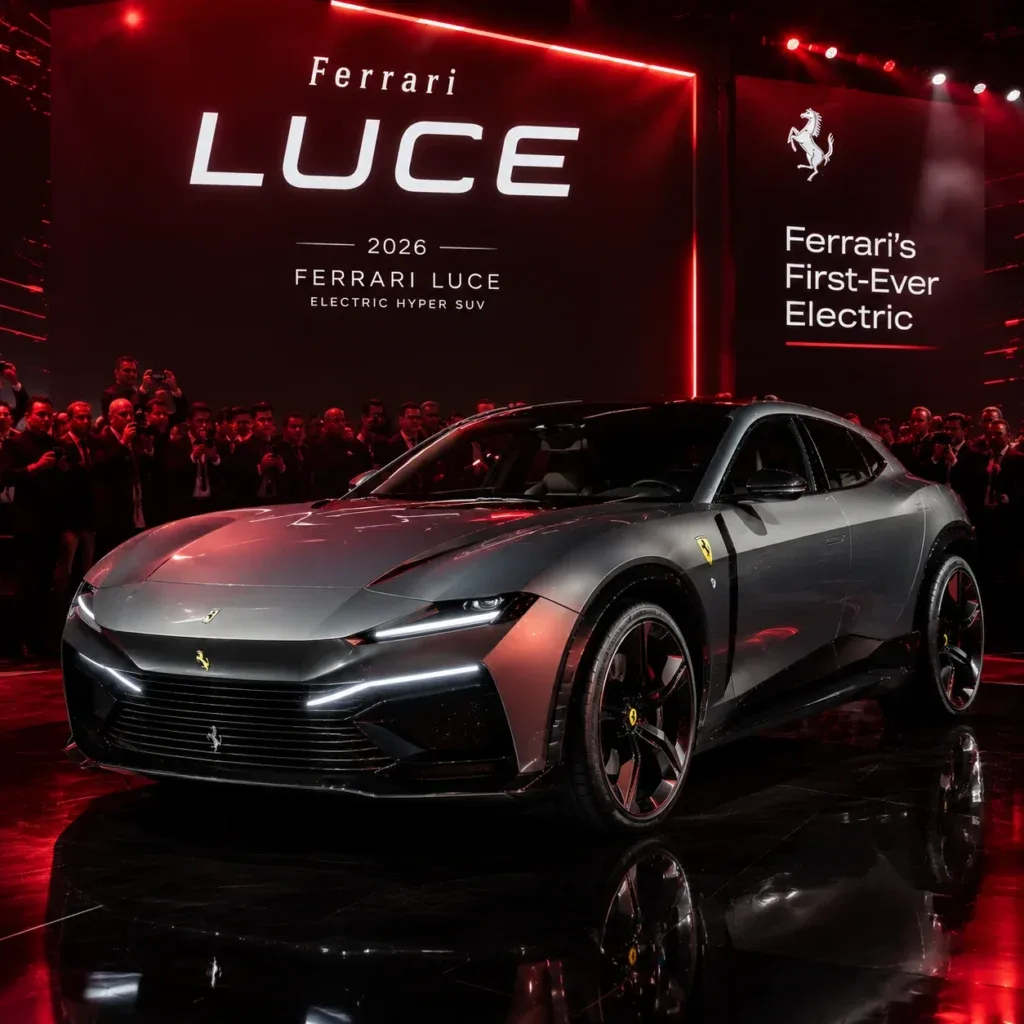 Ferrari's First-Ever Electric