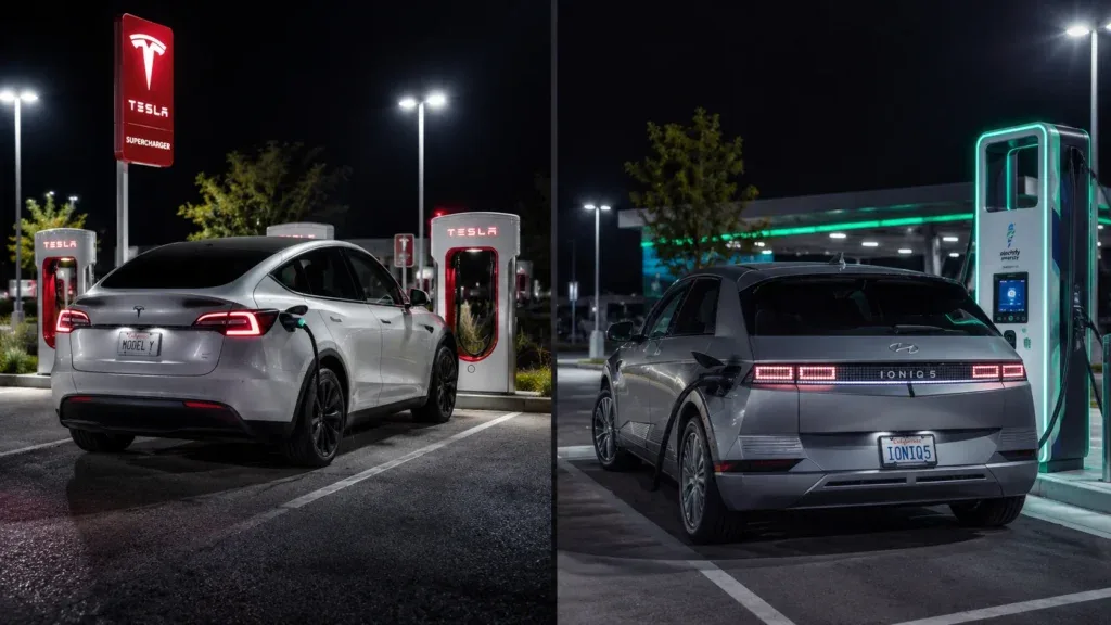 Tesla Model Y vs Hyundai Ioniq 5