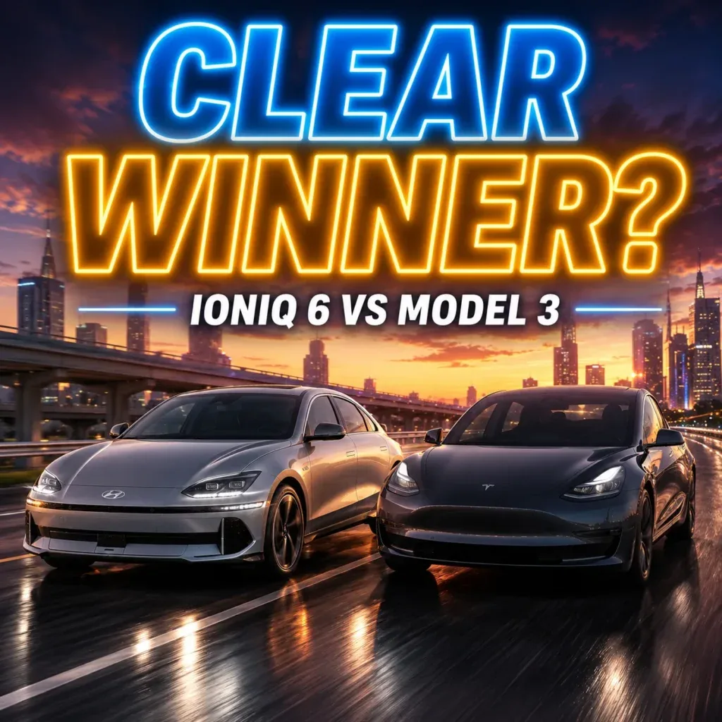 Hyundai Ioniq 6 vs Tesla Model 3