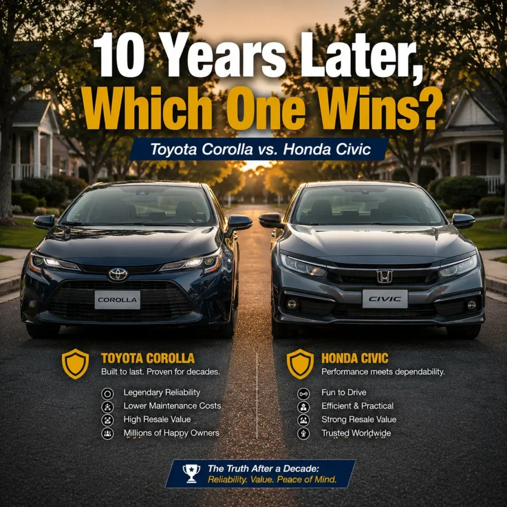 Toyota Corolla vs Honda Civic