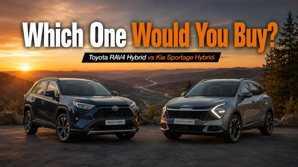 Toyota RAV4 Hybrid vs Kia Sportage Hybrid