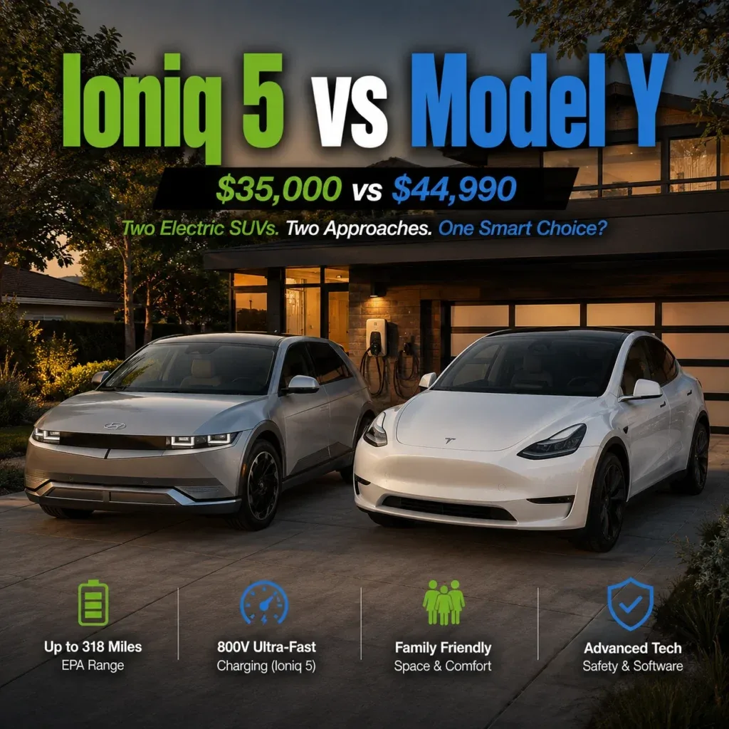 Hyundai Ioniq 5 vs Tesla Model Y