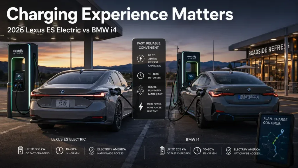2026 Lexus ES Electric vs BMW i4
