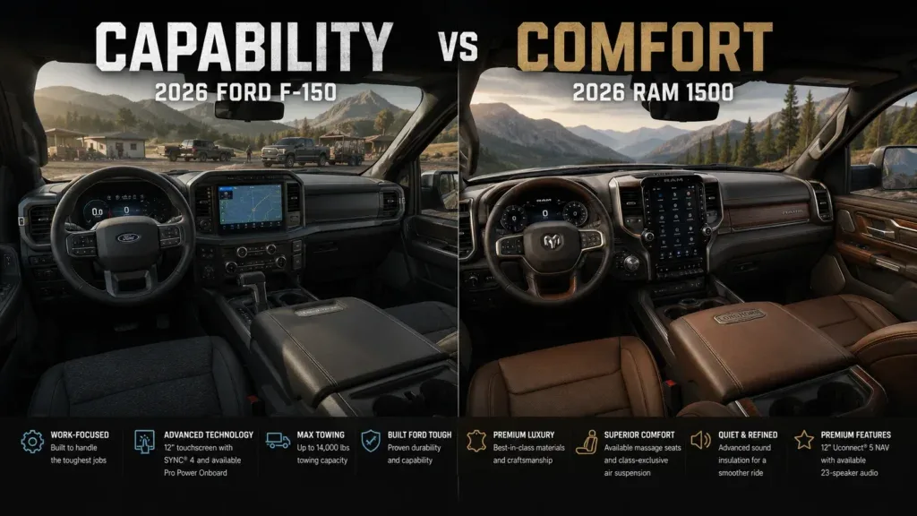 Ford F-150 vs Ram 1500