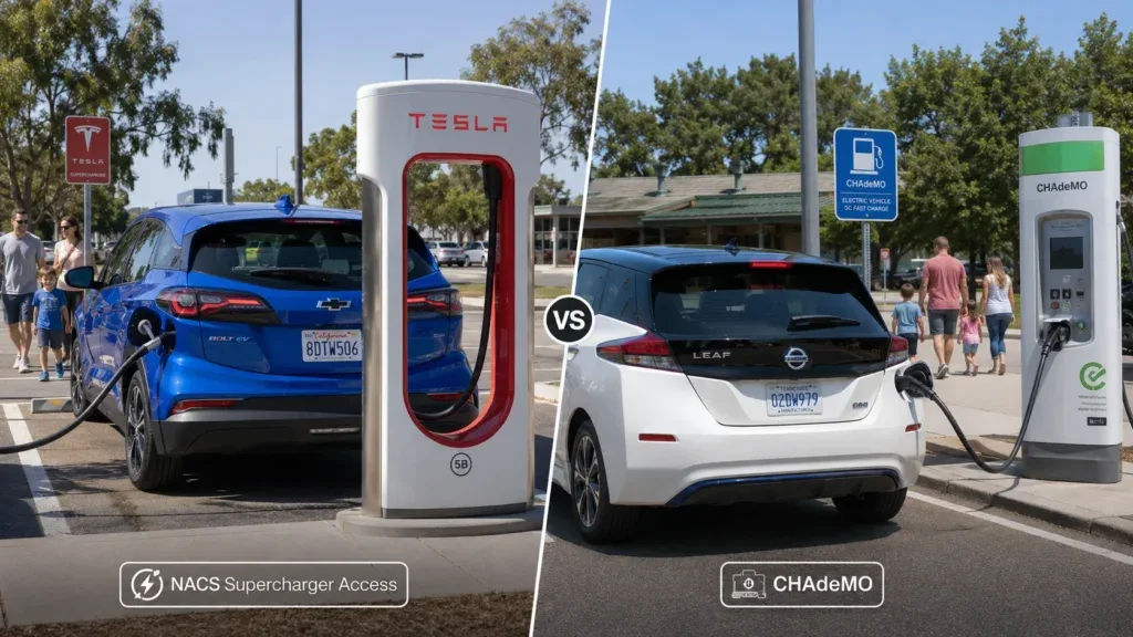 Chevy Bolt vs Nissan LEAF in 2026