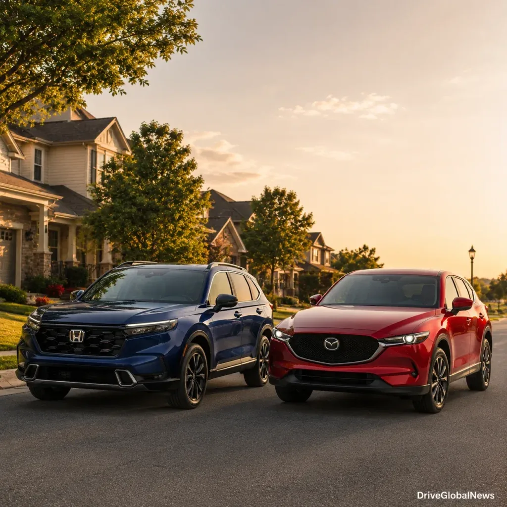 Honda CR-V Hybrid vs Mazda CX-5 in 2026