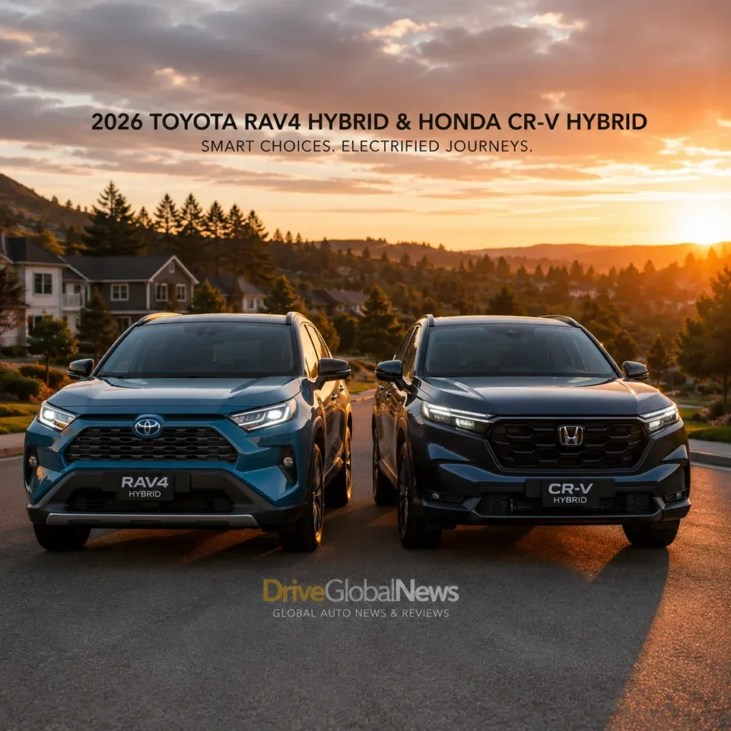 Toyota RAV4 Hybrid vs Honda CR-V Hybrid 2026