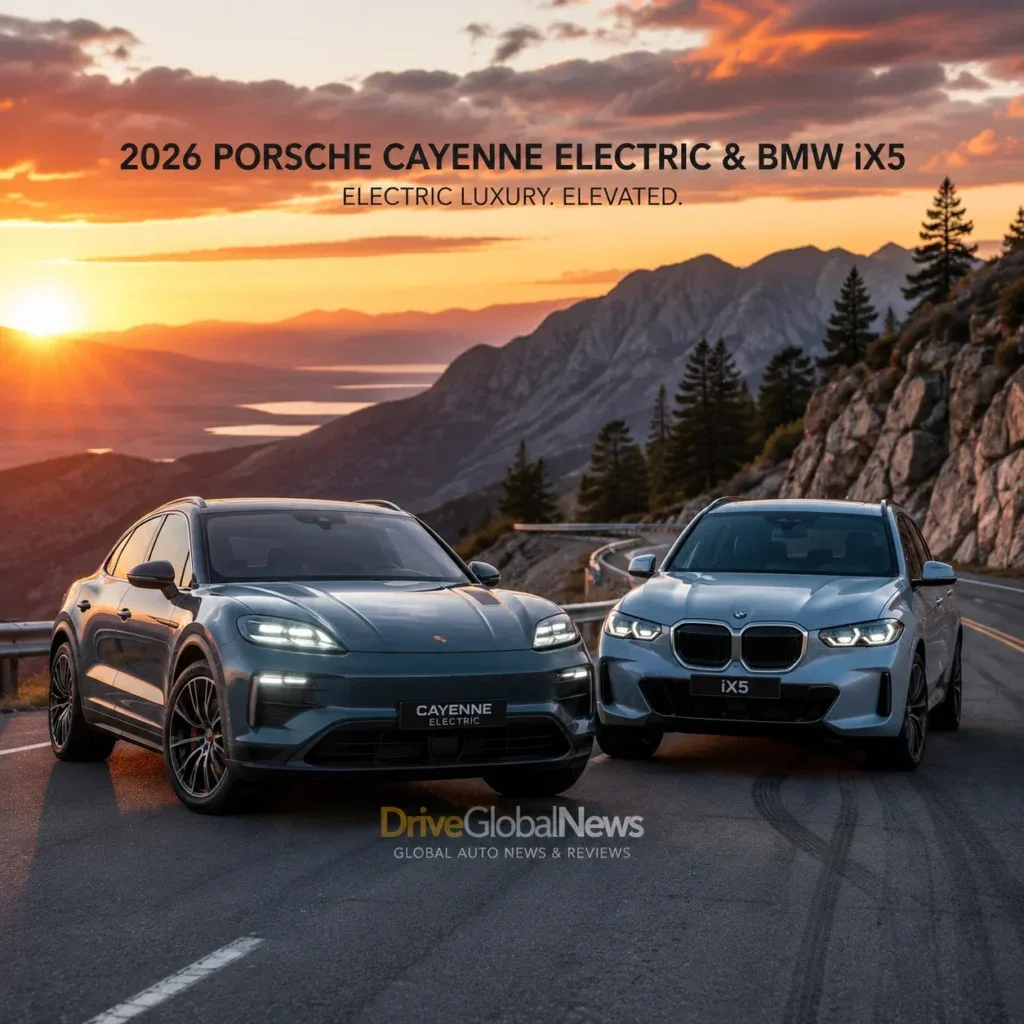 2026 Porsche Cayenne Electric vs BMW iX5