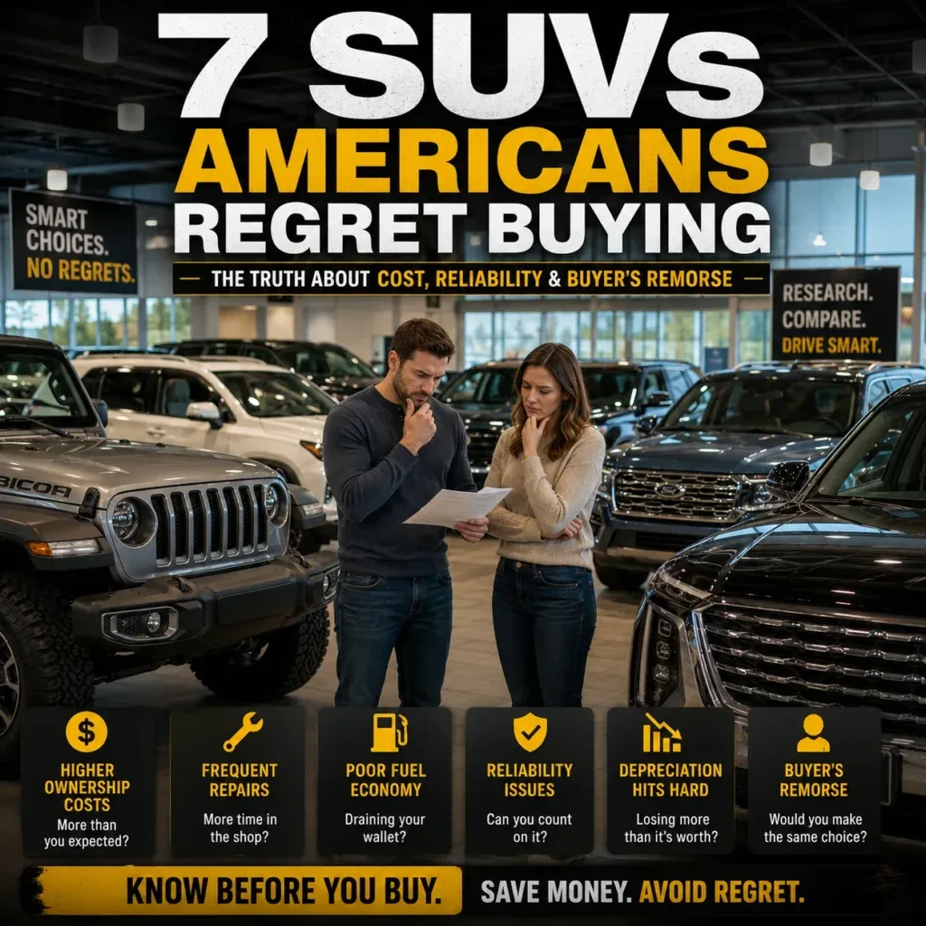 7 SUVs Americans Regret Buying