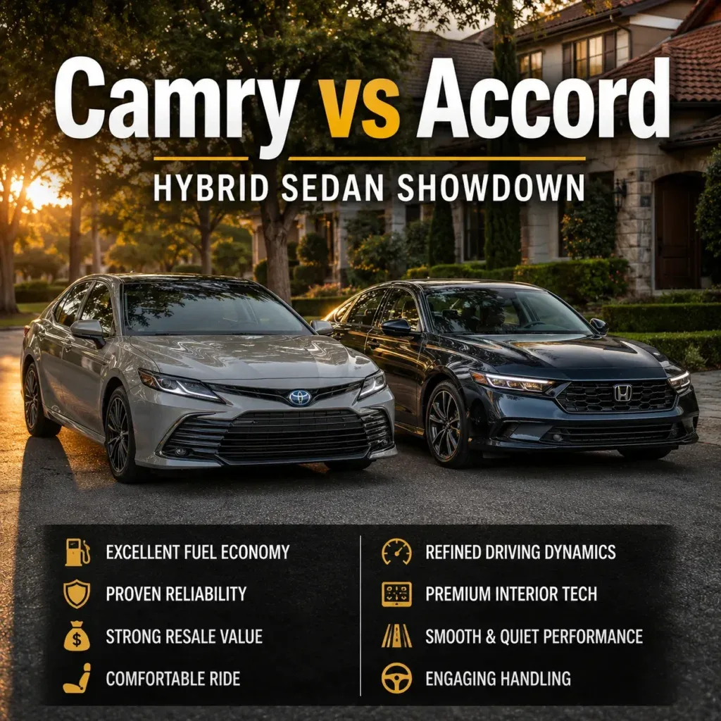 Toyota Camry vs Honda Accord
