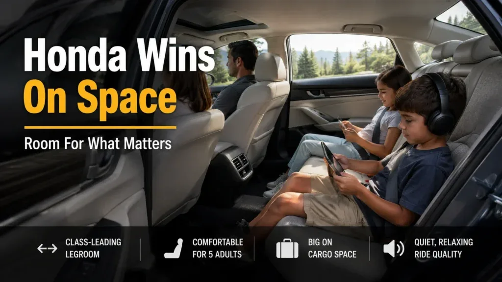 Toyota Camry vs Honda Accord