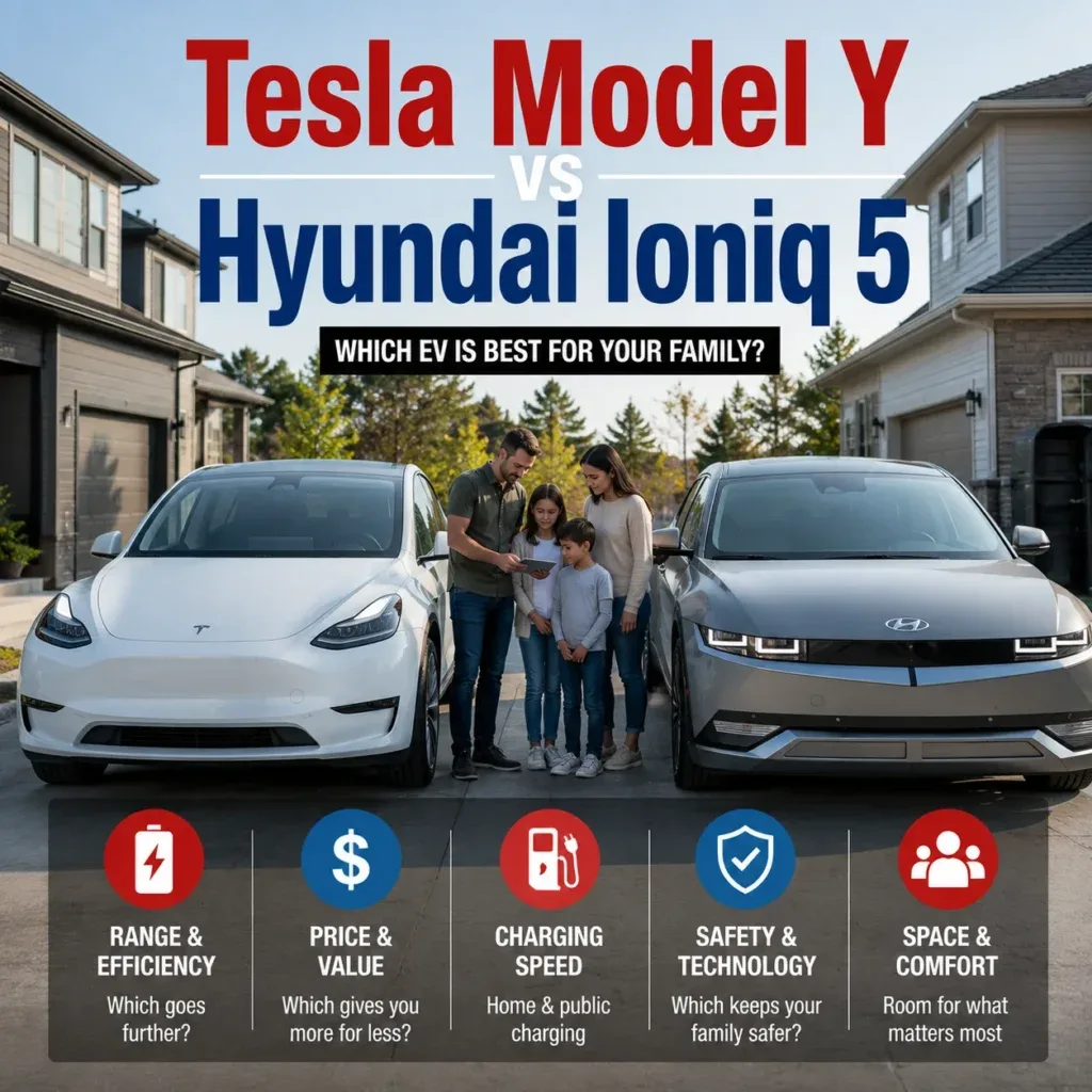Tesla Model Y vs Hyundai Ioniq 5