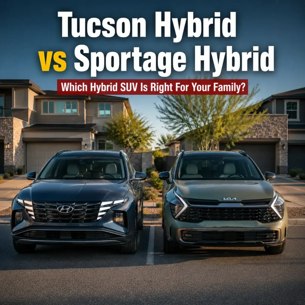 Hyundai Tucson Hybrid vs Kia Sportage Hybrid