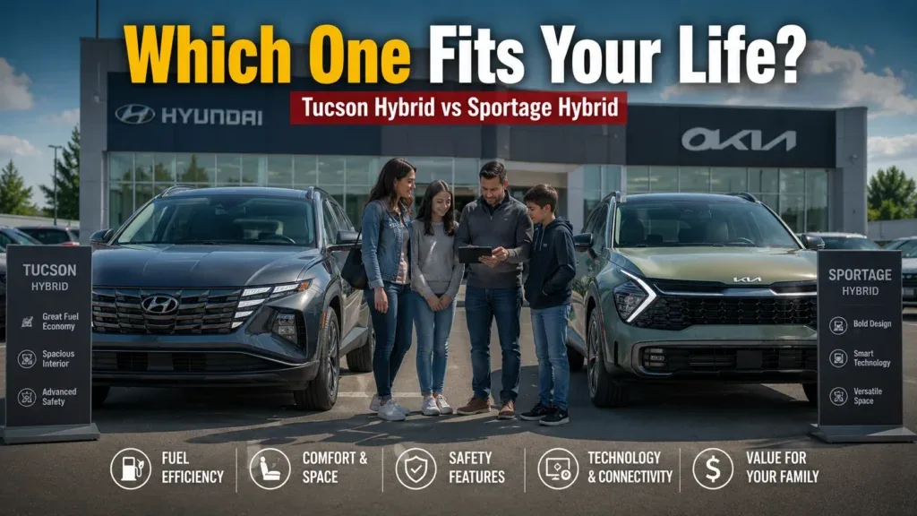 Hyundai Tucson Hybrid vs Kia Sportage Hybrid