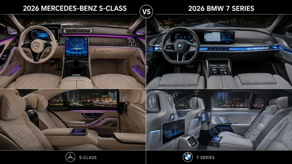 2026 Mercedes S-Class vs BMW 7 Series