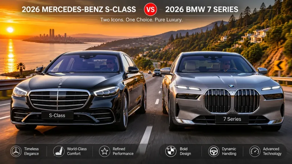 2026 Mercedes S-Class vs BMW 7 Series
