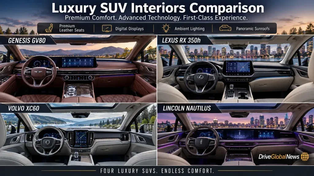 Best Luxury SUVs Under $70,000