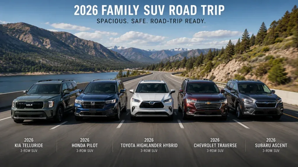 Best Family SUVs for Road Trips in 2026