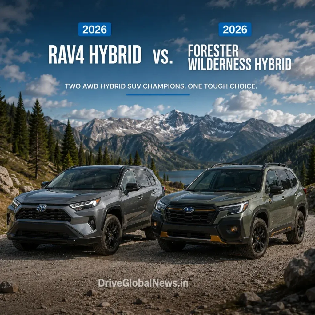 Toyota RAV4 Hybrid vs Subaru