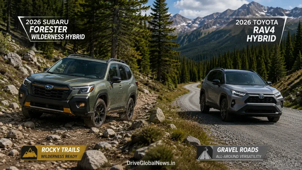 Toyota RAV4 Hybrid vs Subaru