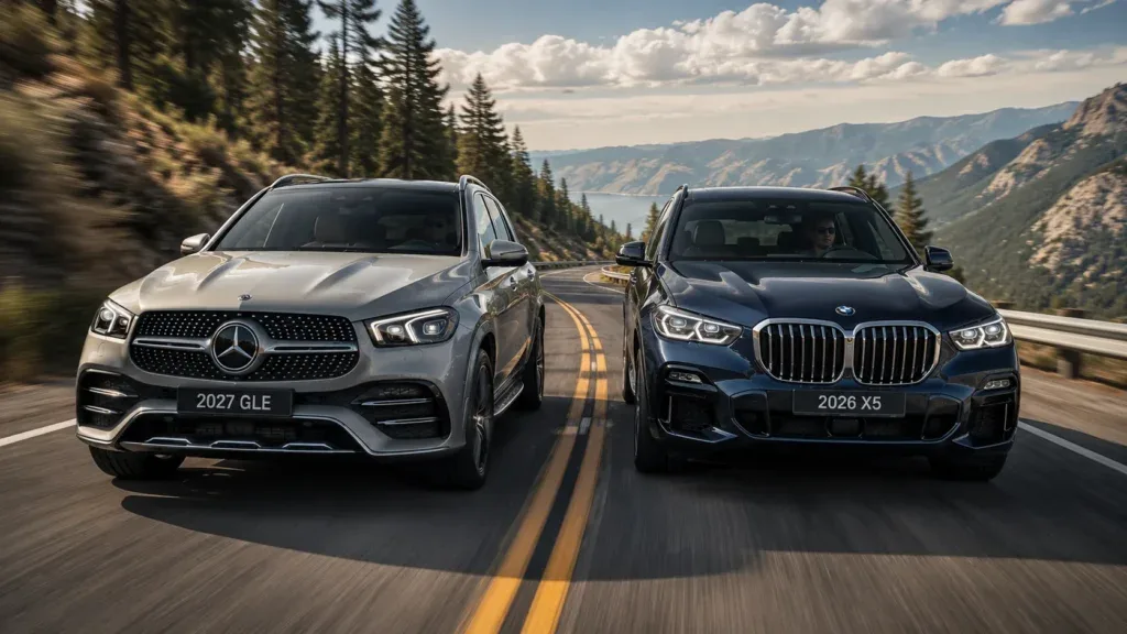 2027 Mercedes GLE vs BMW X5 2026