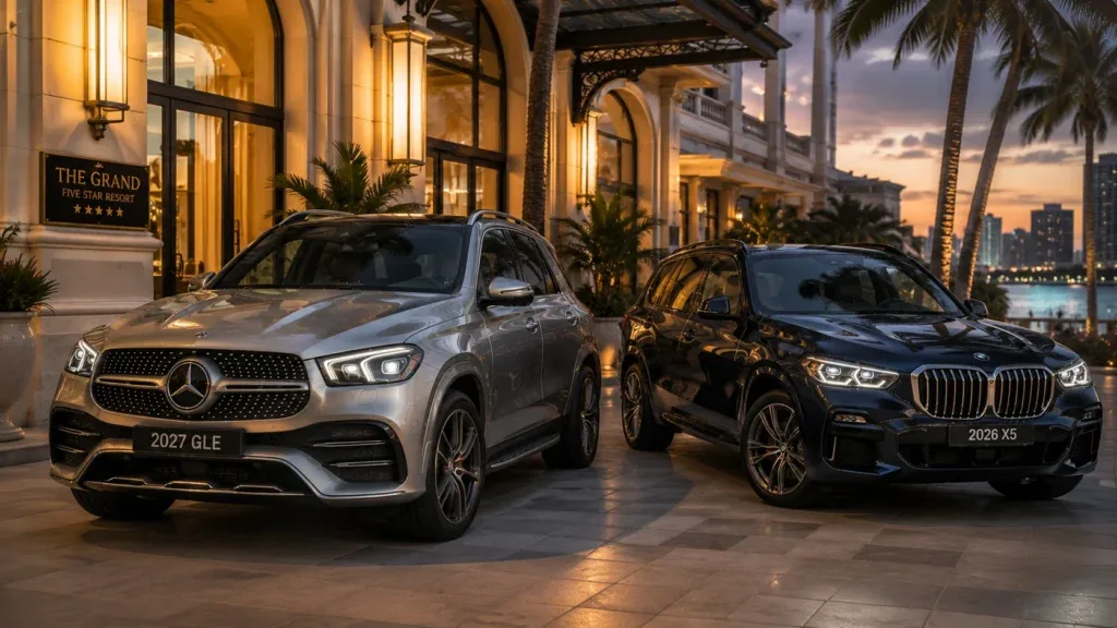 2027 Mercedes GLE vs BMW X5 2026