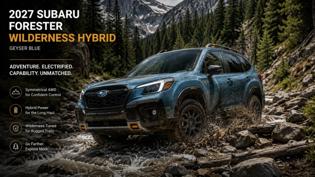 2027 Subaru Forester Wilderness Hybrid