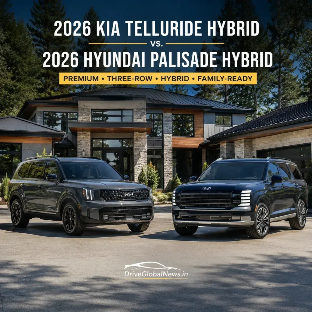 Kia Telluride Hybrid vs Hyundai Palisade Hybrid