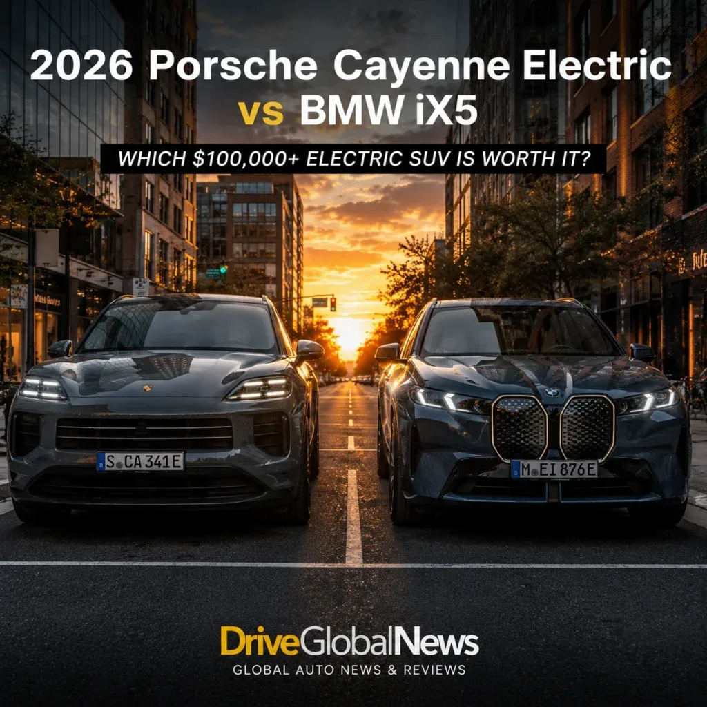 2026 Porsche Cayenne Electric vs BMW iX5