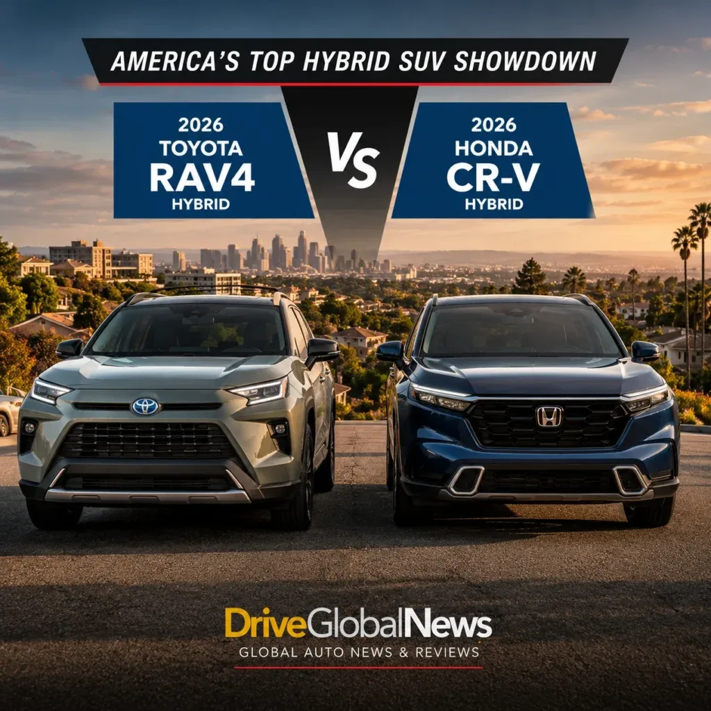 Toyota RAV4 Hybrid vs Honda CR-V Hybrid