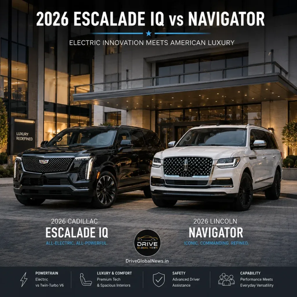 2026 Cadillac Escalade IQ vs Lincoln Navigator