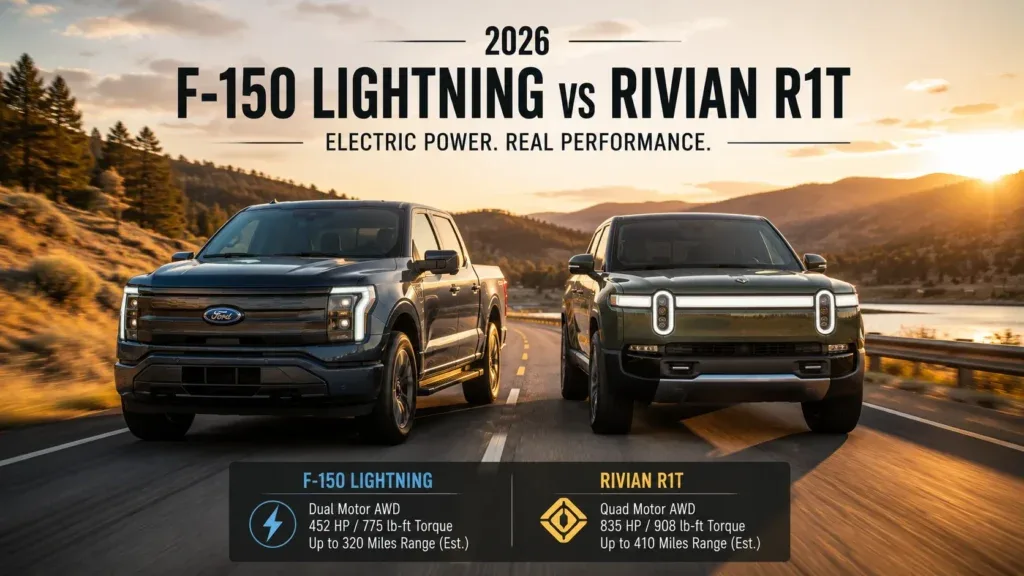 Ford F-150 Lightning vs Rivian R1T